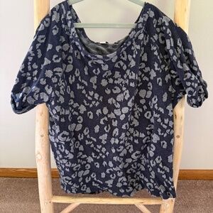 Women's Gap Cheetah Print Top | XS